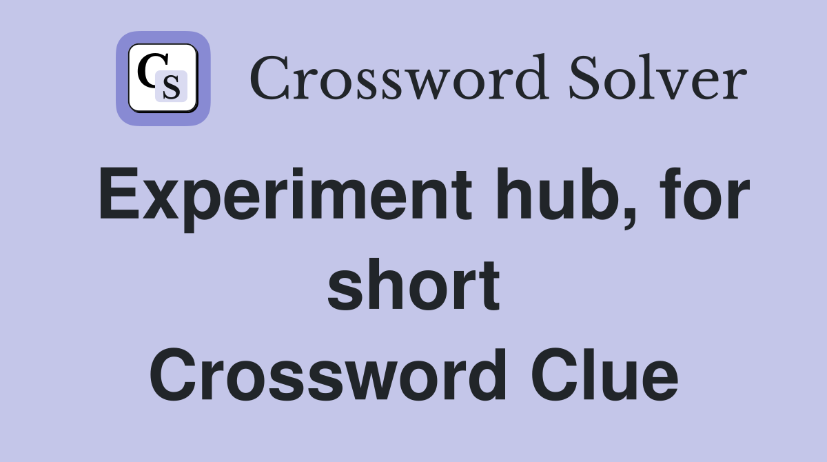 thought experiment crossword clue